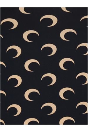 Top con spalline in jersey con stampa lunare MARINE SERRE | WTO508ACJER0001IT99